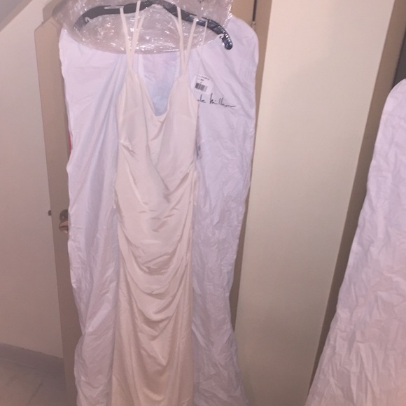 Nicole Miller wedding gown...