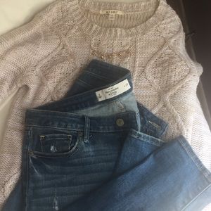 Abercrombie and Fitch jeans .