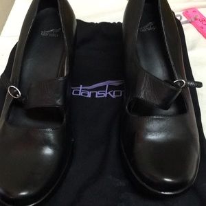 Dansko Left bank Black heels size  41.