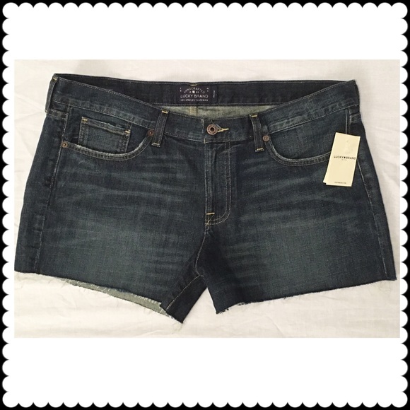 NEW Cutoff Jean shorts by LUCKY BRAND Sz 14