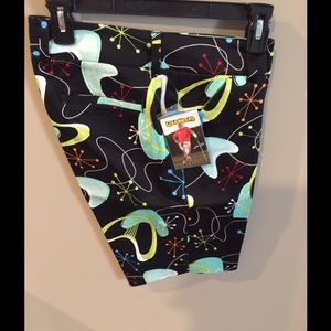 Ladies loudmouth  Bermuda shorts size 8