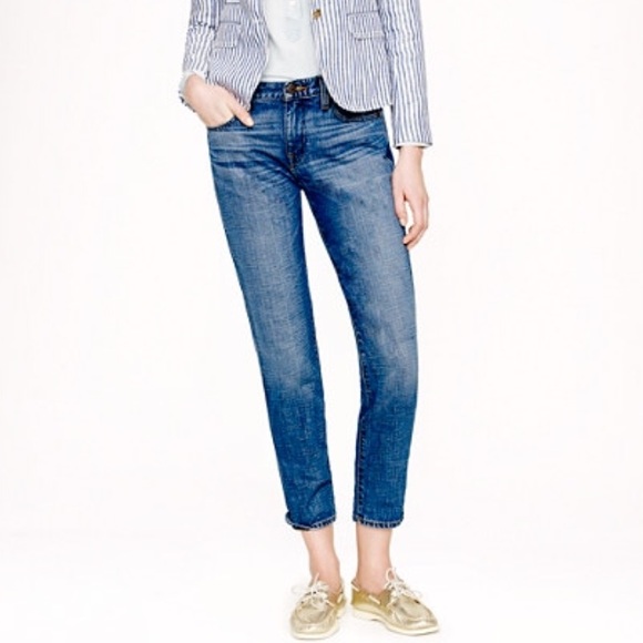 j crew cropped matchstick jean
