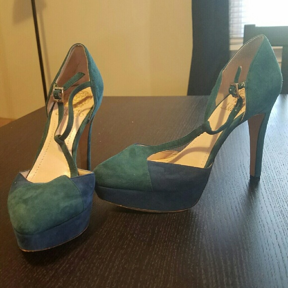 Vince Camuto Suede Heels