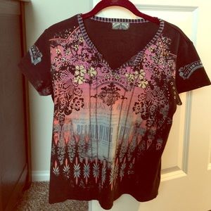 Vanilla Sugar V Neck T