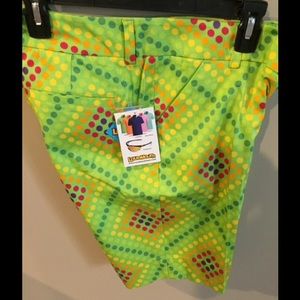 Ladies Loudmouth Bermuda Shorts Size 8