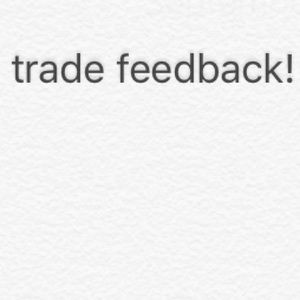 trade feedback