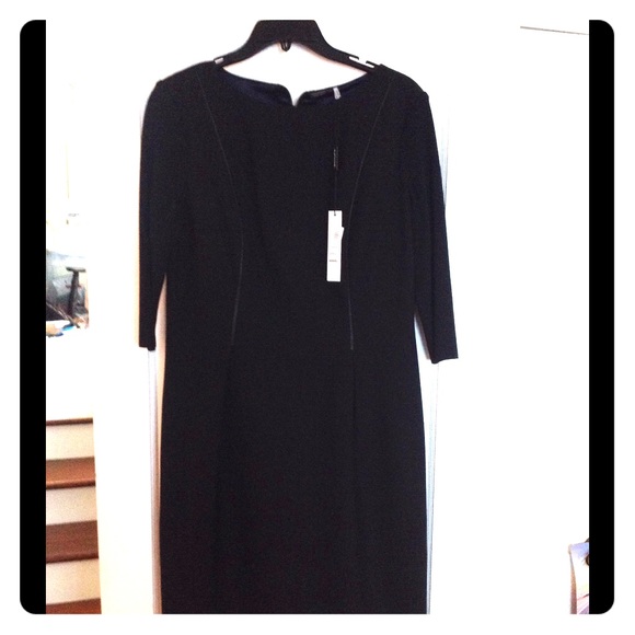 Elie Tahari NEW sz 12 black dress