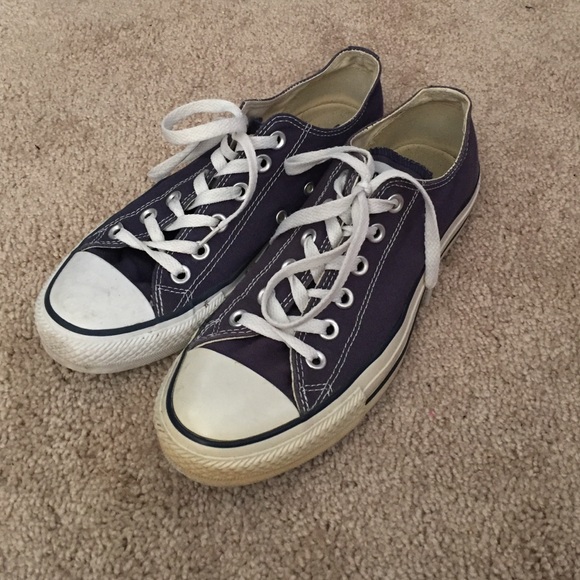 Navy converse