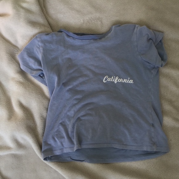 blue california brandy melville top