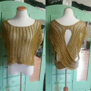 YA LA Crochet Sweater