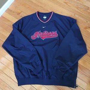 NIKE. Men's Indians windbreaker. XL. Long sleeve