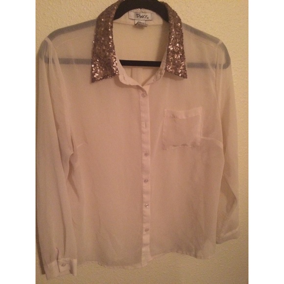 Sheer blouse