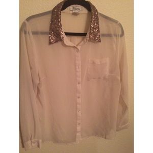 Sheer blouse