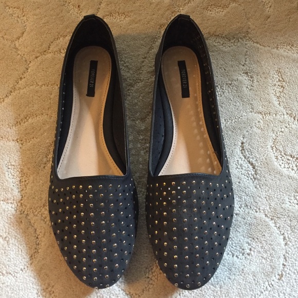 Forever 21 Studded Flats