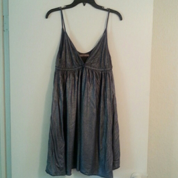 Velvet Metallic Dress
