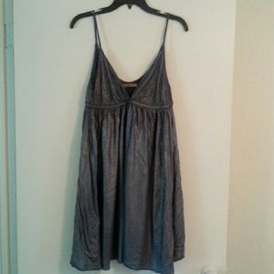 Velvet Metallic Dress