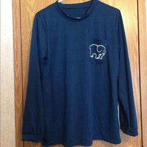 Navy blue ivory Ella long sleeve