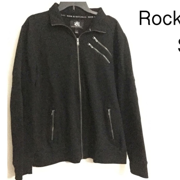 Rock & Republics Full zip up sweater