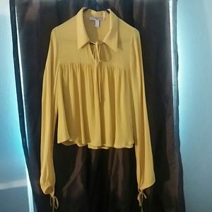Yellow blouse