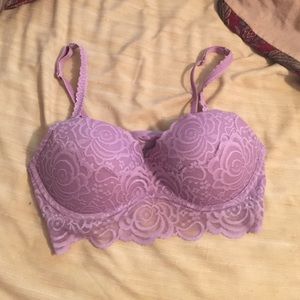 Lilac VS PINK bralette push-up