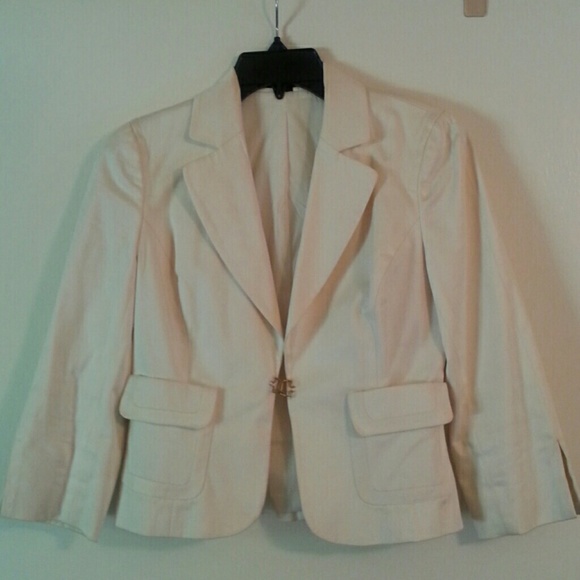 Express Winter White Jacket