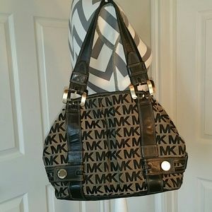 Black/Tan Michael Kors Purse