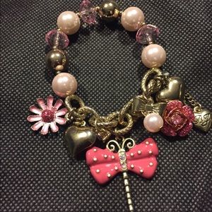 Betsey Johnson Dragonfly Bracelet