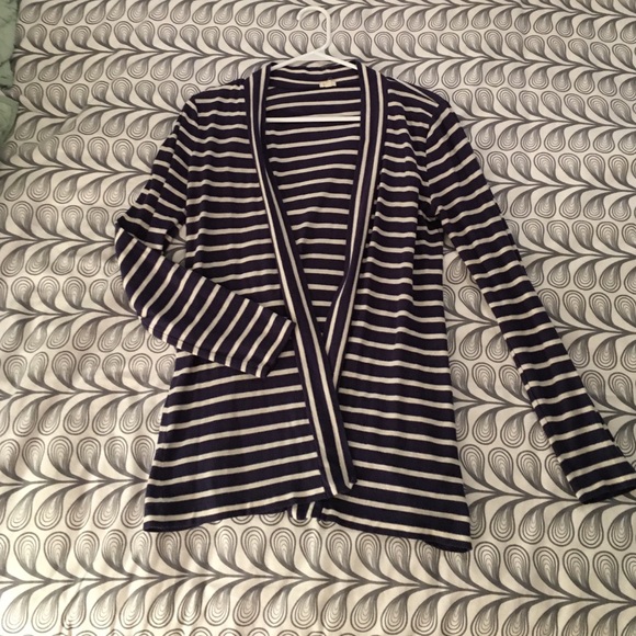 J Crew Nautical Cardigan size Small