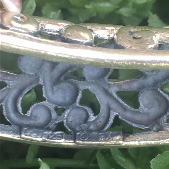 Sterling Silver Scroll Pendant - image 3