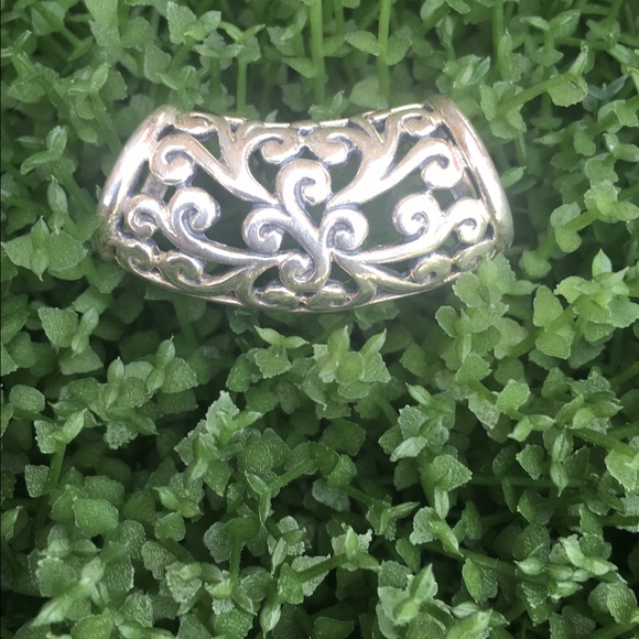 Sterling Silver Scroll Pendant - image 4