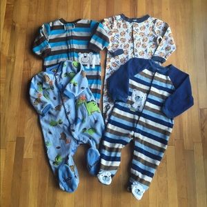 Baby Boy's 4 Sleep n' Play 6-9 Months Bundle
