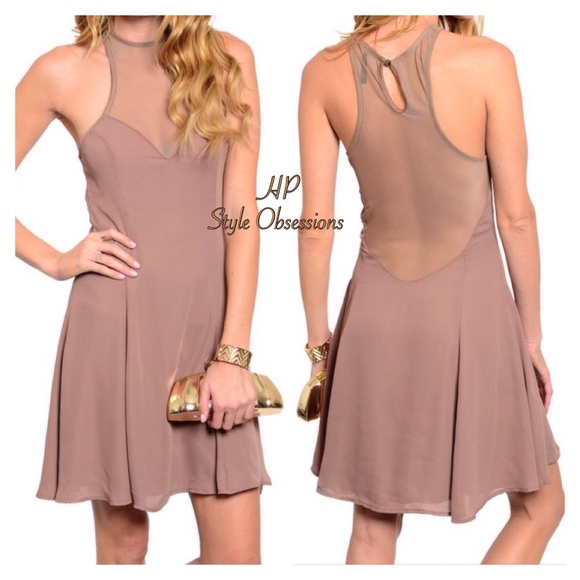 Mocha Dress(MADE USA) - Picture 4 of 5