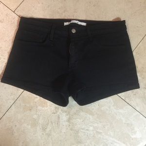 Joes Jeans black denim shorts