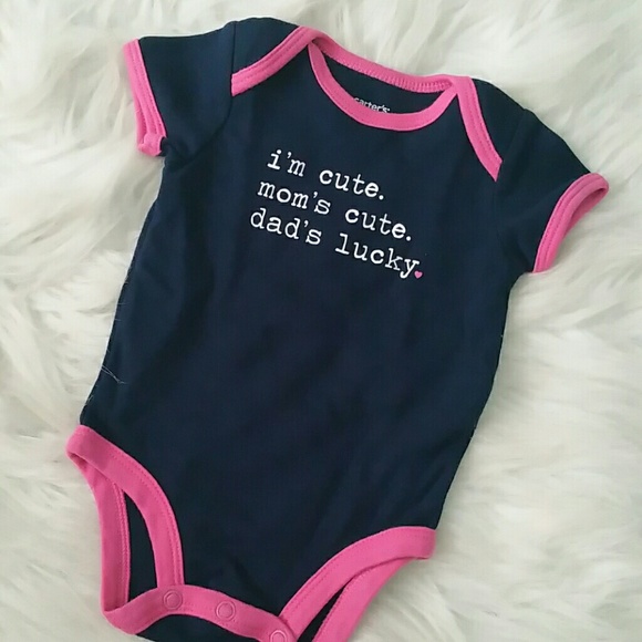 Carter's onesie