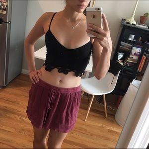 Free People Crop Bra Top