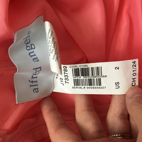 Alfred Angelo bridesmaids dress size 2 - Picture 3 of 3