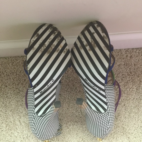 Authentic, Alexandra G. Sandals!! - Picture 2 of 3