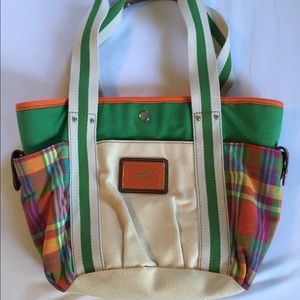 Tommy Hilfiger Plaid Clasp Purse