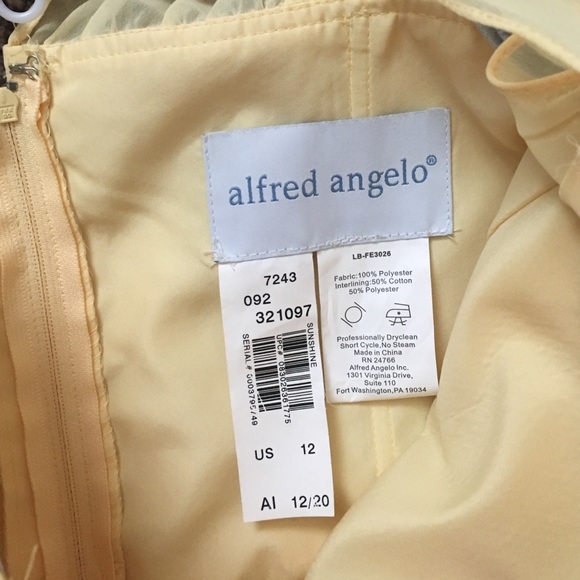 Alfred Angelo bridesmaid dress size 8 - Picture 3 of 4