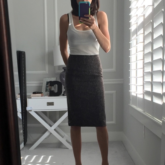 Banana Republic Tweed Pencil Skirt