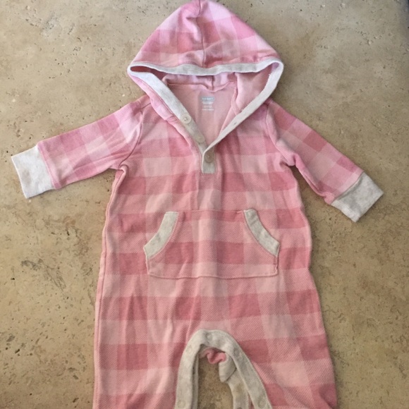 Old Navy hooded one piece.