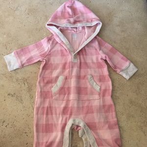 Old Navy hooded one piece.