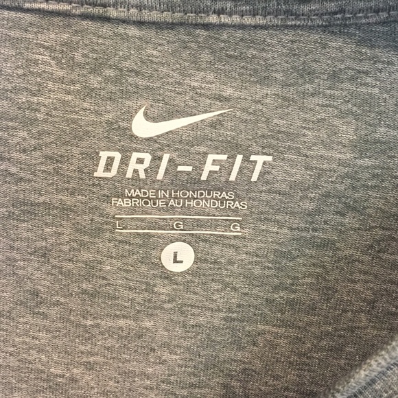Nike Tops - Nike Dri- Fit gray heathered work out too shirt Nike Tops - Nike Dri- Fit gray heathered work out too shirt