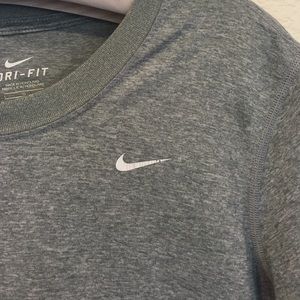 Nike Tops - Nike Dri- Fit gray heathered work out too shirt Nike Tops - Nike Dri- Fit gray heathered work out too shirt