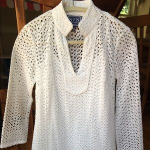Sail to Sable white tunic dress XXS
