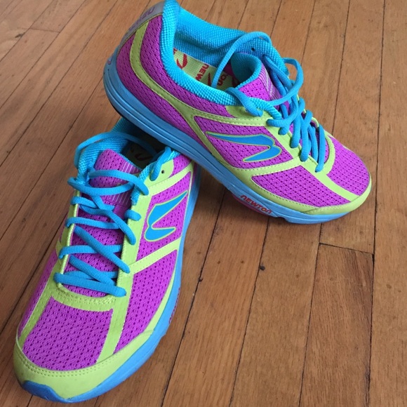 Neon Newton Running Shoes