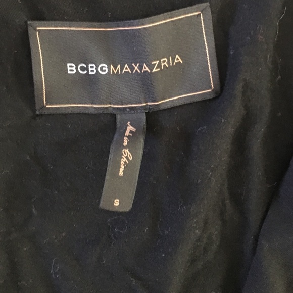BCBG cotton black blazer - Picture 2 of 4