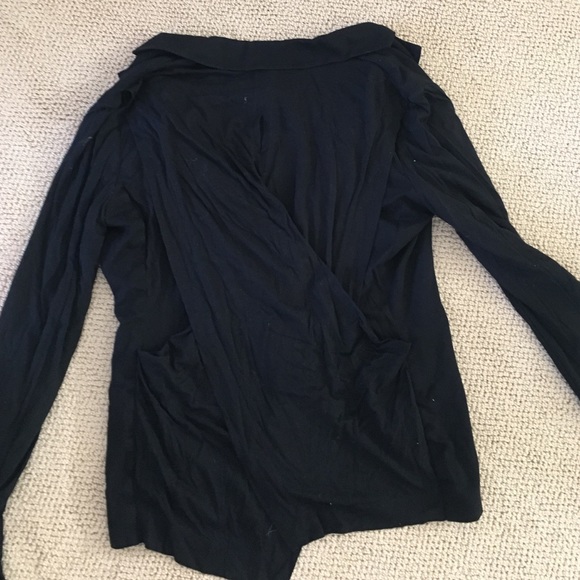 BCBG cotton black blazer - Picture 4 of 4