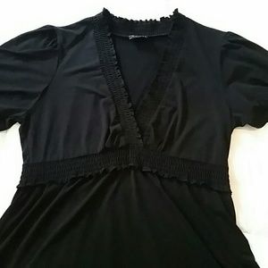 BCBG Black Tunic