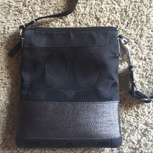 Black Coach Cross Body Bag